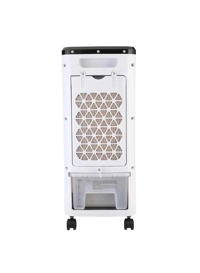 كادي ون مكيف هواء صحراوي متنقل مع خزان مياه سعة 4 لتر و قوة 80 واط، مبرد هواء محمول ب 3 سرعات هواء مختلفة مزود بعجلات و مؤشر لمستوى الماء مناسب للمنزل و المكتب - Image 5